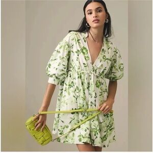 Antropologie Maeve womans V-Neck Tunic minion Dress size S